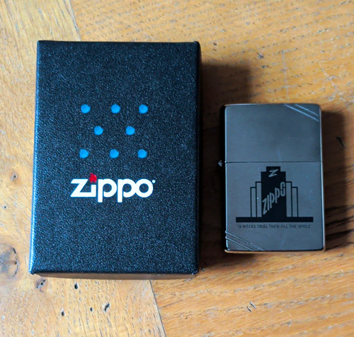 Zippo metal pocket - zippo, lighter
