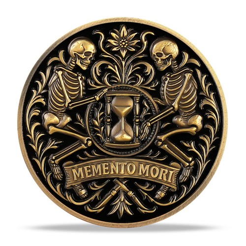 Memento mori coin remember - memento,