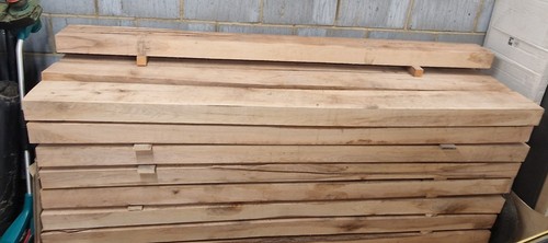 Job lot oak sleepers - of,
