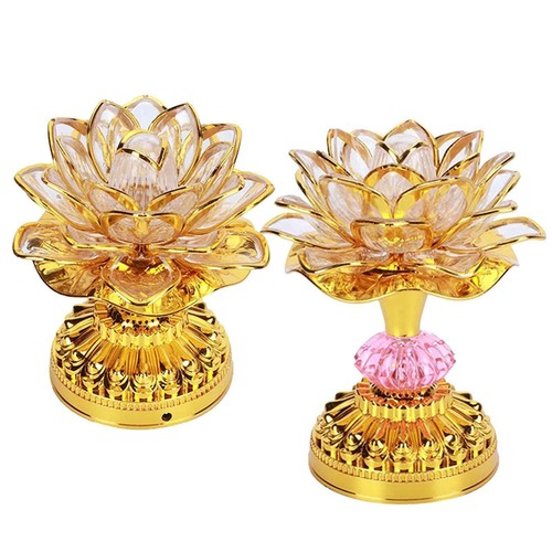 Led lotus lamp - lotus, buddha
