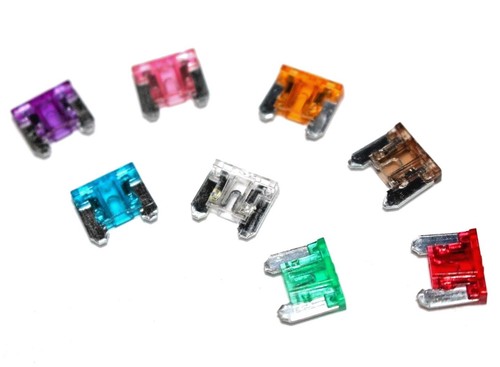 Micro blade fuses - 3a, 4a