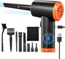 Compressed Air Cleaner for PC, 100000RPM Cordless Air Duster,with 3-Gear Speed