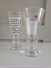 pair  Vintage The Art Of Becks Limited Edition Glass By Damien Hirst Opium Spot 