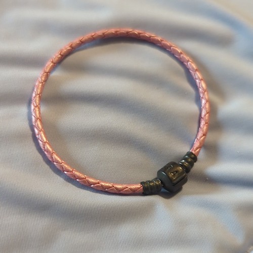 Pandora pink braided leather - pandora,
