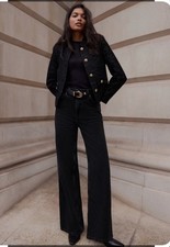 Mint Velvet Black Metallic