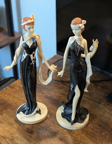 Art deco style - style, pair
