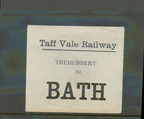 Taff vale railway - taff, (tvr)