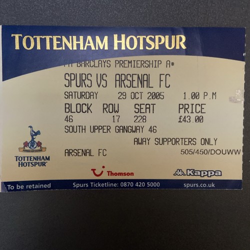Tottenham hotspur - hotspur, v