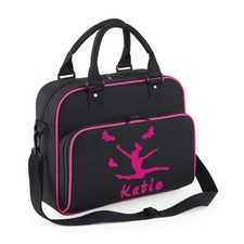 Personalised Girls Gymnastics Shoulder Dance Bag Ballet School Gym Kit