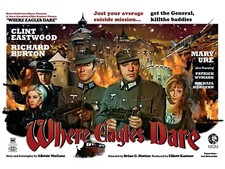 WHERE EAGLES DARE  1968 Quad