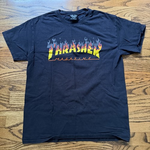 Thrasher flame logo graphic - thrasher,