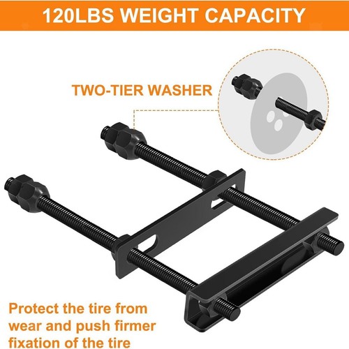 Trailer spare tire bracket - trailer,