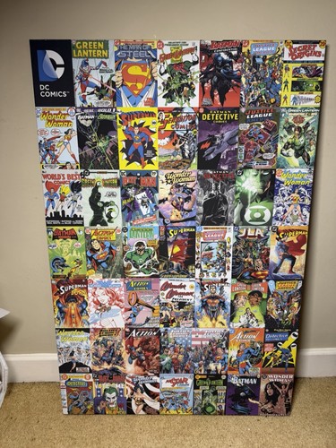 Large comics superhero wall - comics,