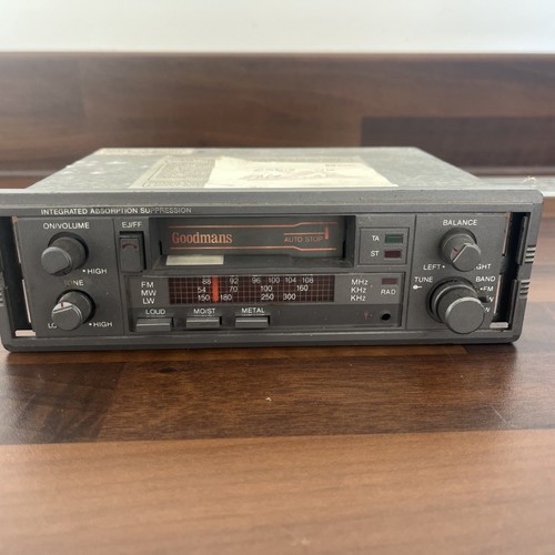 Vintage goodmans car stereo - vintage,