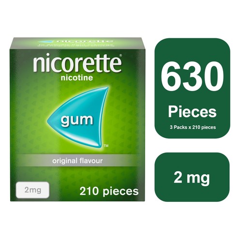 Nicorette original 2mg gum x - 3,