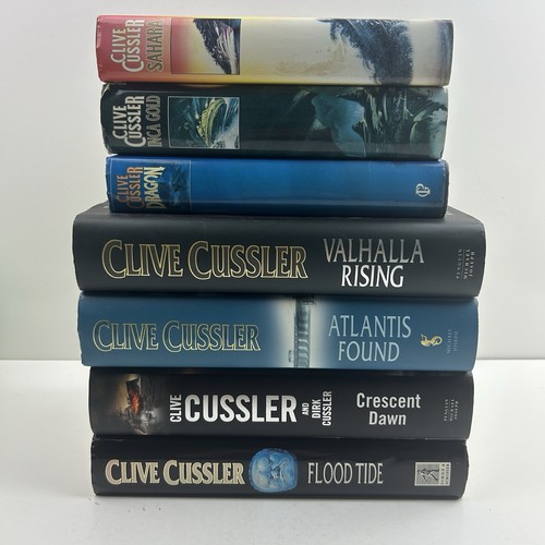 Clive cussler hardback books - 7,