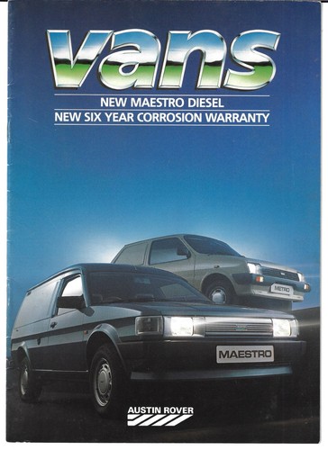 Austin metro maestro vans - austin,