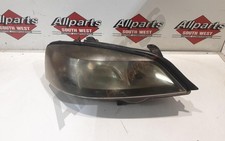 VAUXHALL ASTRA 2001 Headlamp Mk4 (G) Halogen Black Housing 1998-2005 RIGHT