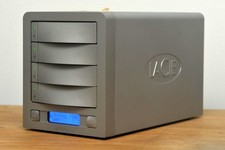 Lacie Biggest F800 4-Disk USB-Firewire RAID Hot Swap Enclosure , 4 WD Drives