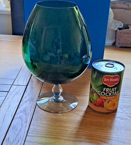 Vintage oversized green glass - vintage,