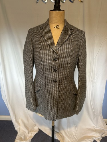 British wool hacking jacket - wool, uk