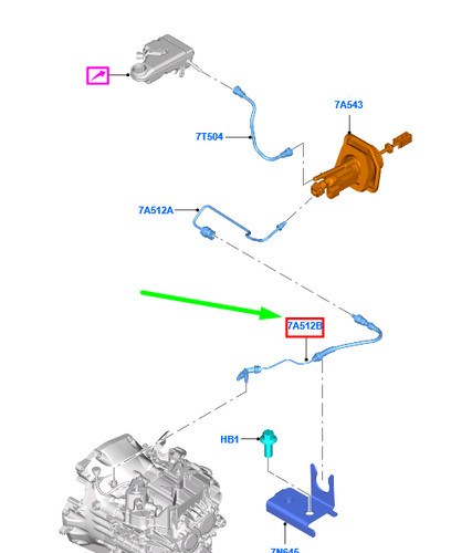 Ford grand max - c-max, clutch