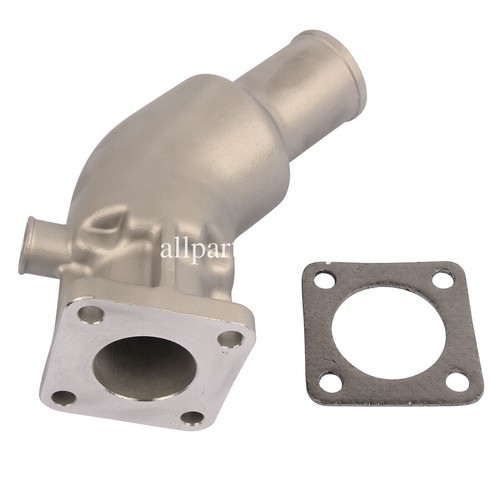 Stainless steel exhaust elbow - steel,