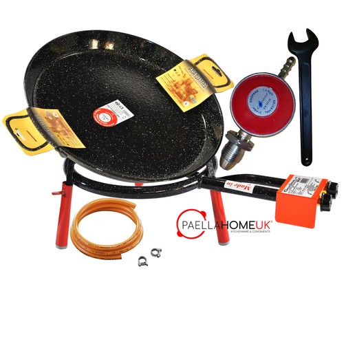 40cm enamelled paella pan - paella, +