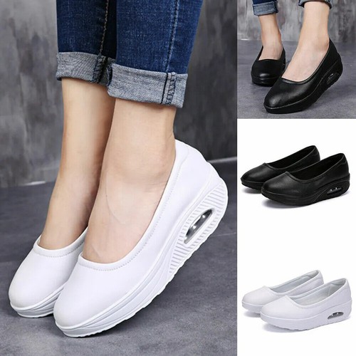 Women platform nurse shoes - platform,