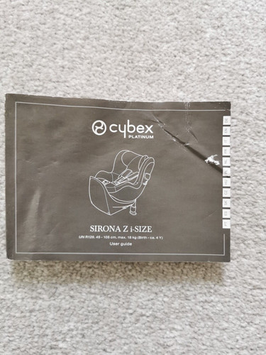 Cybex sirona size - cybex, i-size
