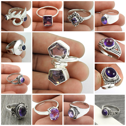Natural amethyst gemstone - natural,