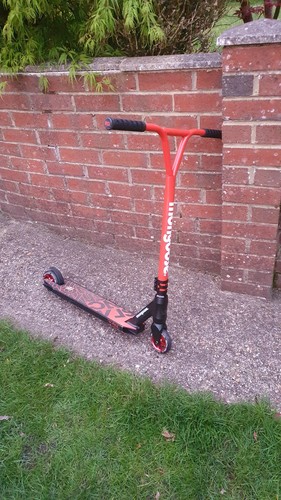 Red mongoose stunt scooter - mongoose,