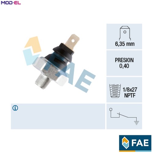 Oil pressure switch 11280 for - pressure,