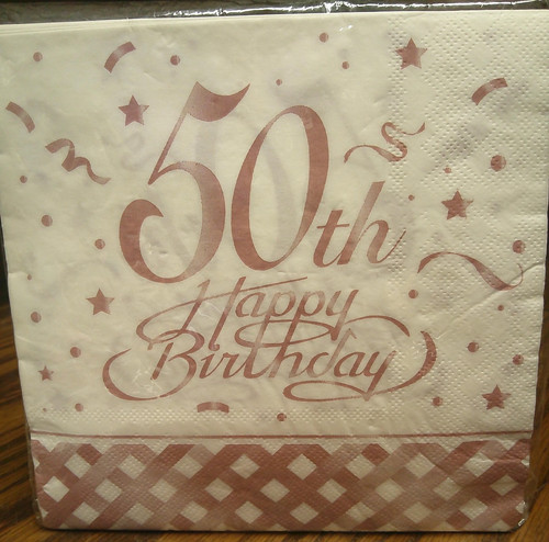 Novelty party napkins happy - novelty,