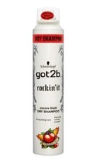 2 X Schwarzkopf got2b Rockin'it  Encore Fresh DRY SHAMPOO 200ml