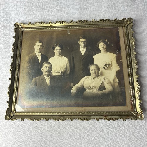 Vtg 1920s family photo - family,