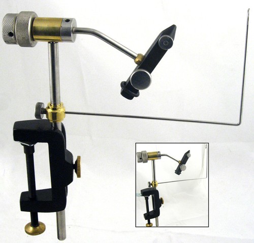 Fully rotatable fly tying vice - fly,
