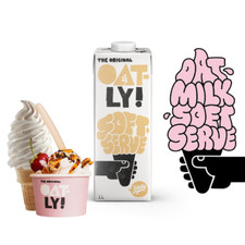 Oatly VEGAN Soft serve Ice Cream Whippy mix Ninja - DATED 18/12/25 NO RETURNS