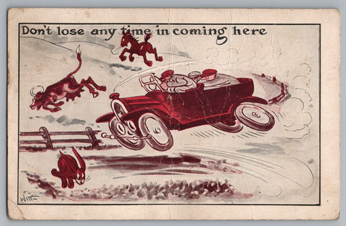 Postcard c1916 don lose any - lose,