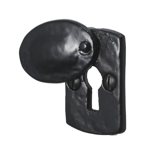 Rectangular rustic key hole - key,