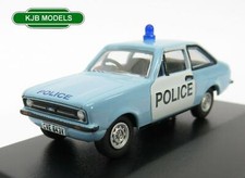 BNIB OO GAUGE OXFORD 1:76 76ESC004 Police Car Ford Escort Mk2