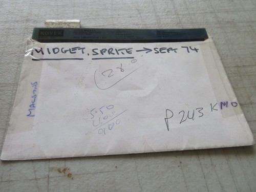 Midget sprite to 1974 - midget,,