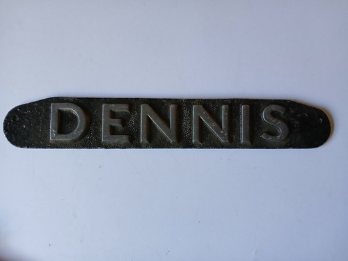 Dennis trucks badge - dennis,