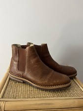 Timberland Earthkeepers Tan Leather Chelsea Boots 41 Uk Mens 7