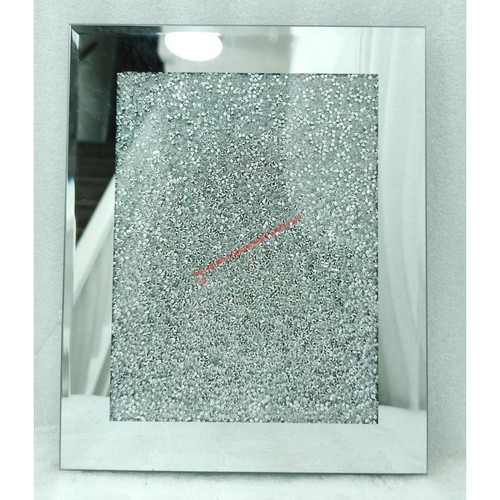 Dining table silver mirrored - dining,