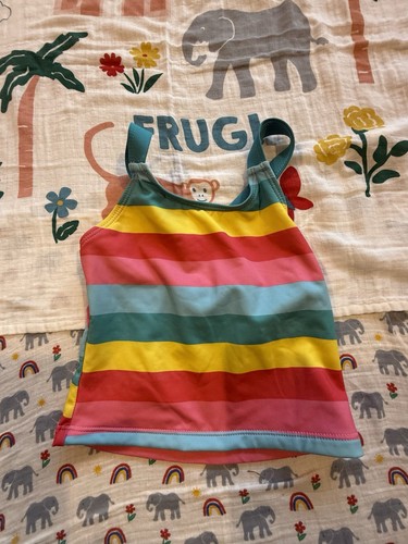 Frugi rainbow tankini - frugi, swim