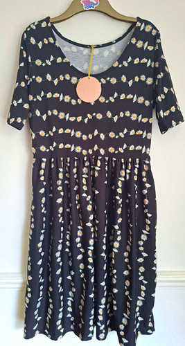 Popsy black floral - popsy,