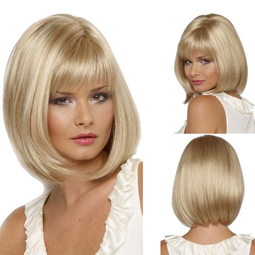 Yuanyoutong short blonde wigs - short,