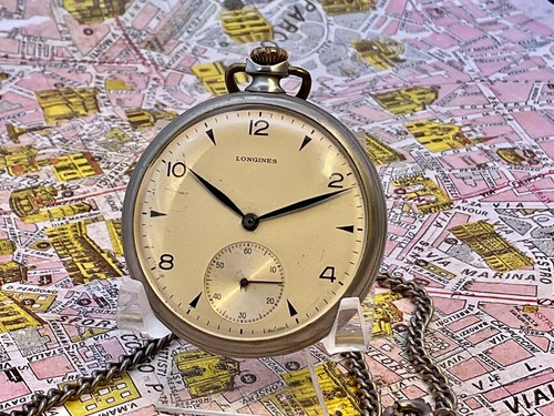 Longines pocket watch metal - longines,