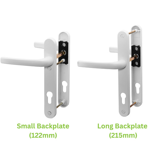 Upvc door handle - upvc, avocet